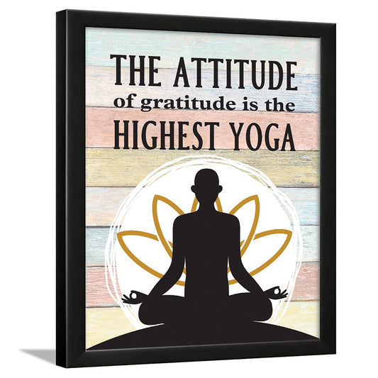 Yoga Quotes Wall Frames