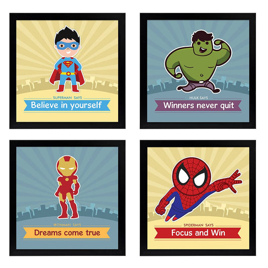 Kids Motivational - Set of 4
