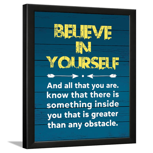 Believe in yourself