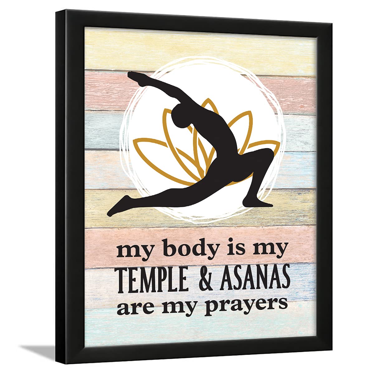 Yoga Quotes Wall Frames