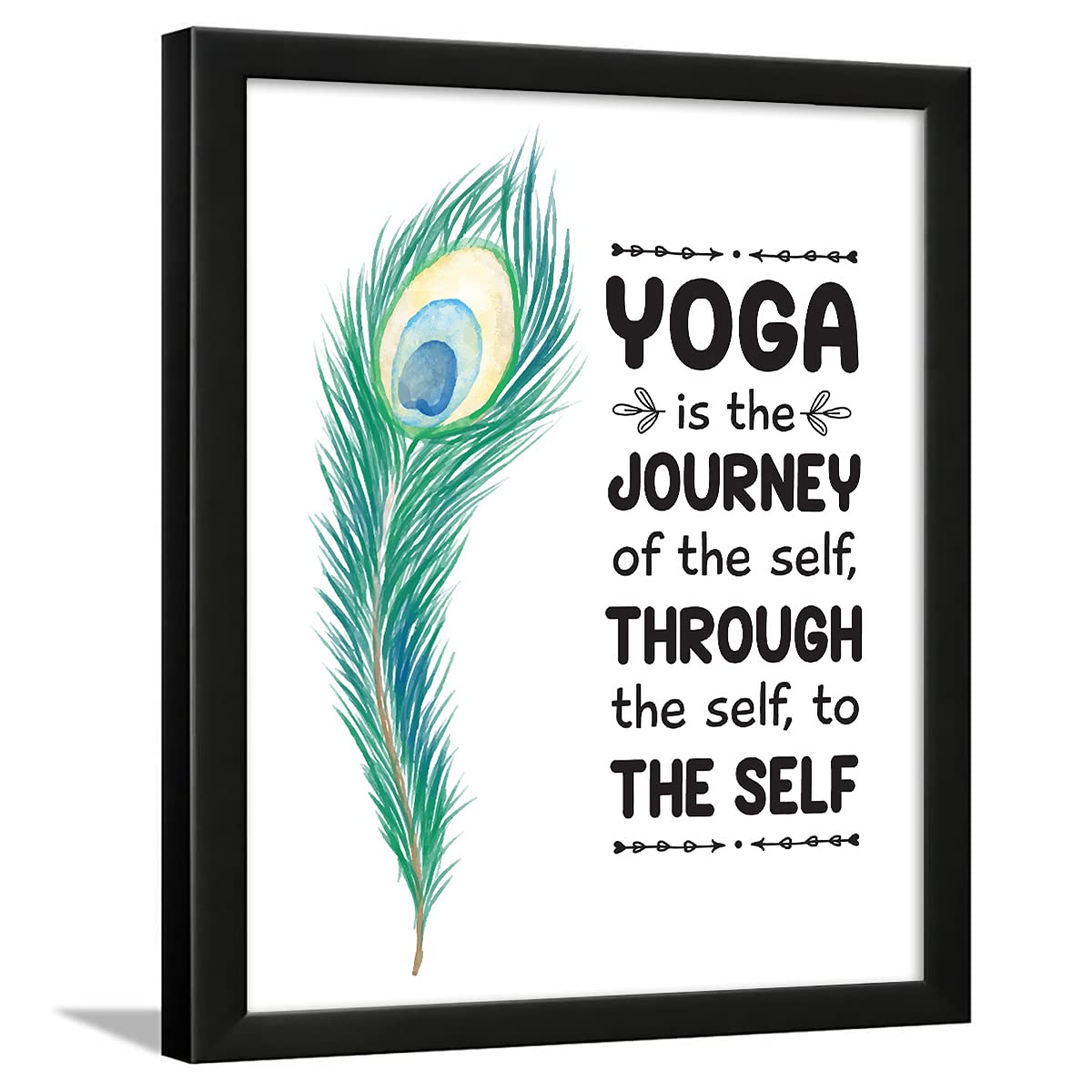 Yoga Quotes Wall Frames