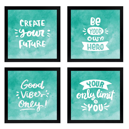 Motivational Quotes (Set of 4)