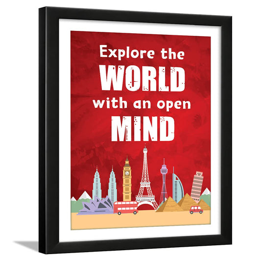 Travel Quotes Walls Frames
