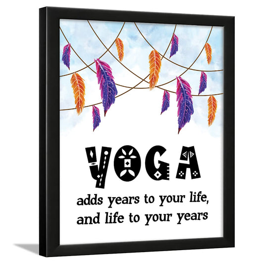 Yoga Quotes Wall Frames