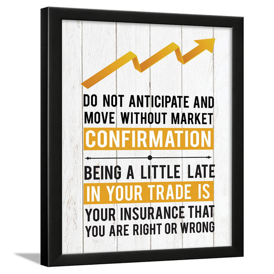 Trading Quotes Wall Frames