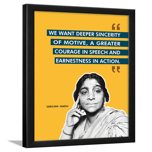 Sarojini Naidu Quotes