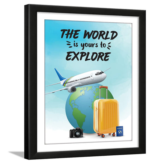 Travel Quotes Walls Frames