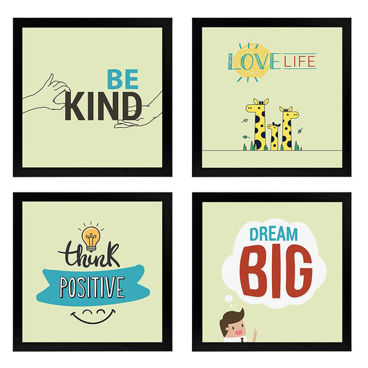 Motivational Quotes (Set of 4)