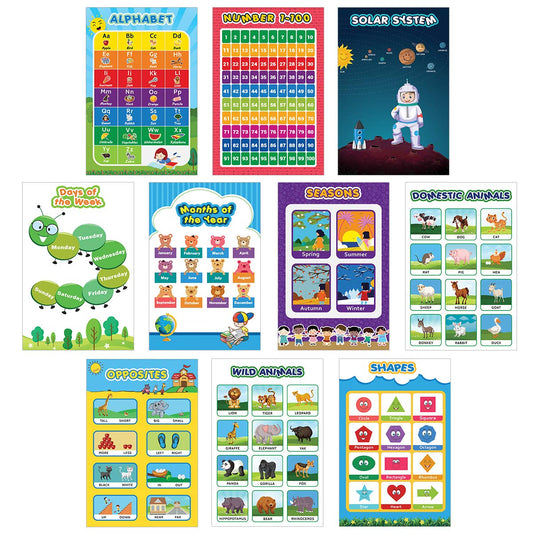 Kids Educational - Set of 10