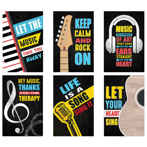 Music Poster(Set of 6)