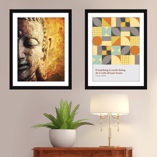 Gautama Buddha Quotes (Set of 2)