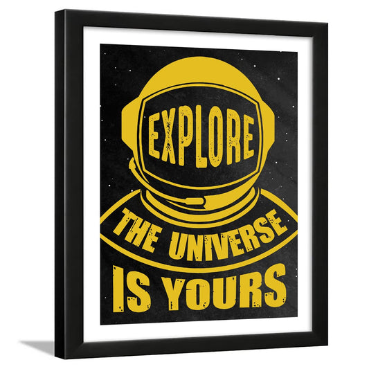 Inspirational Motivational Astronaut Universe