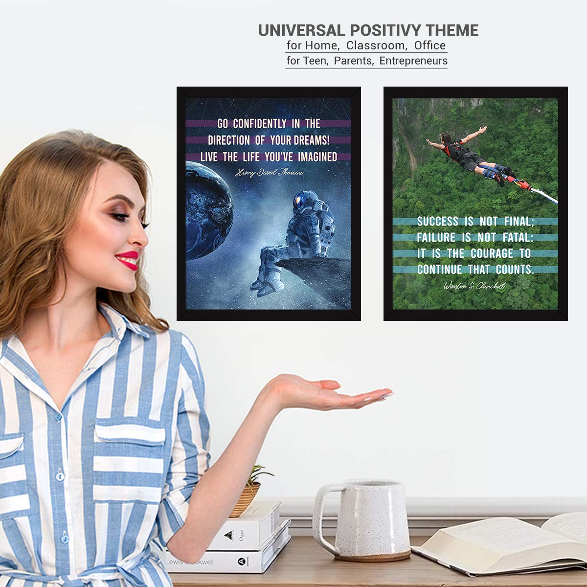 Motivational Quotes (Set of 4)