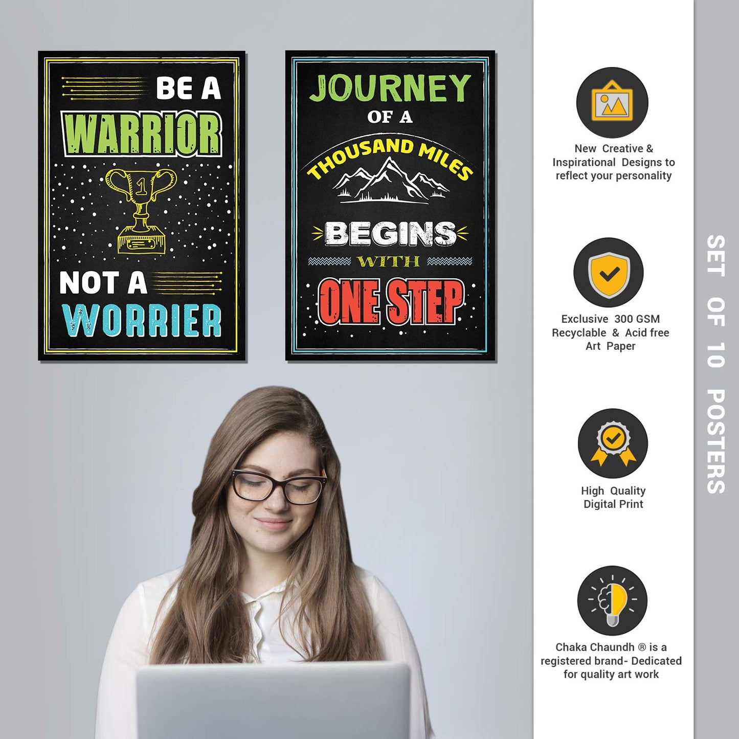 Motivational Poster (Set of 10)