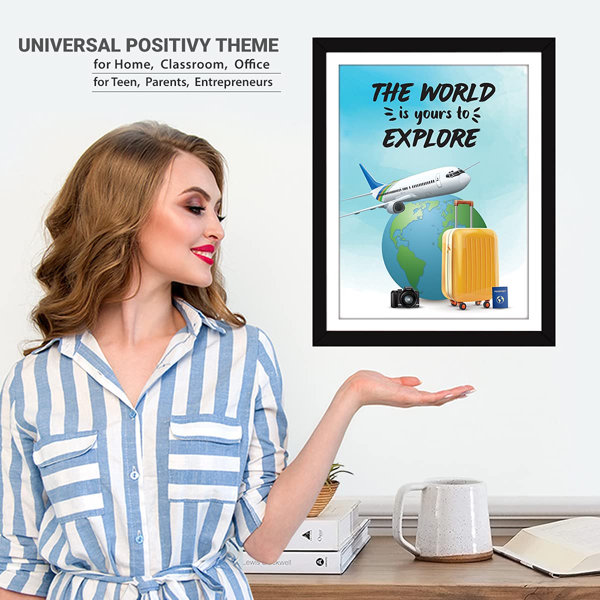 Travel Quotes Walls Frames