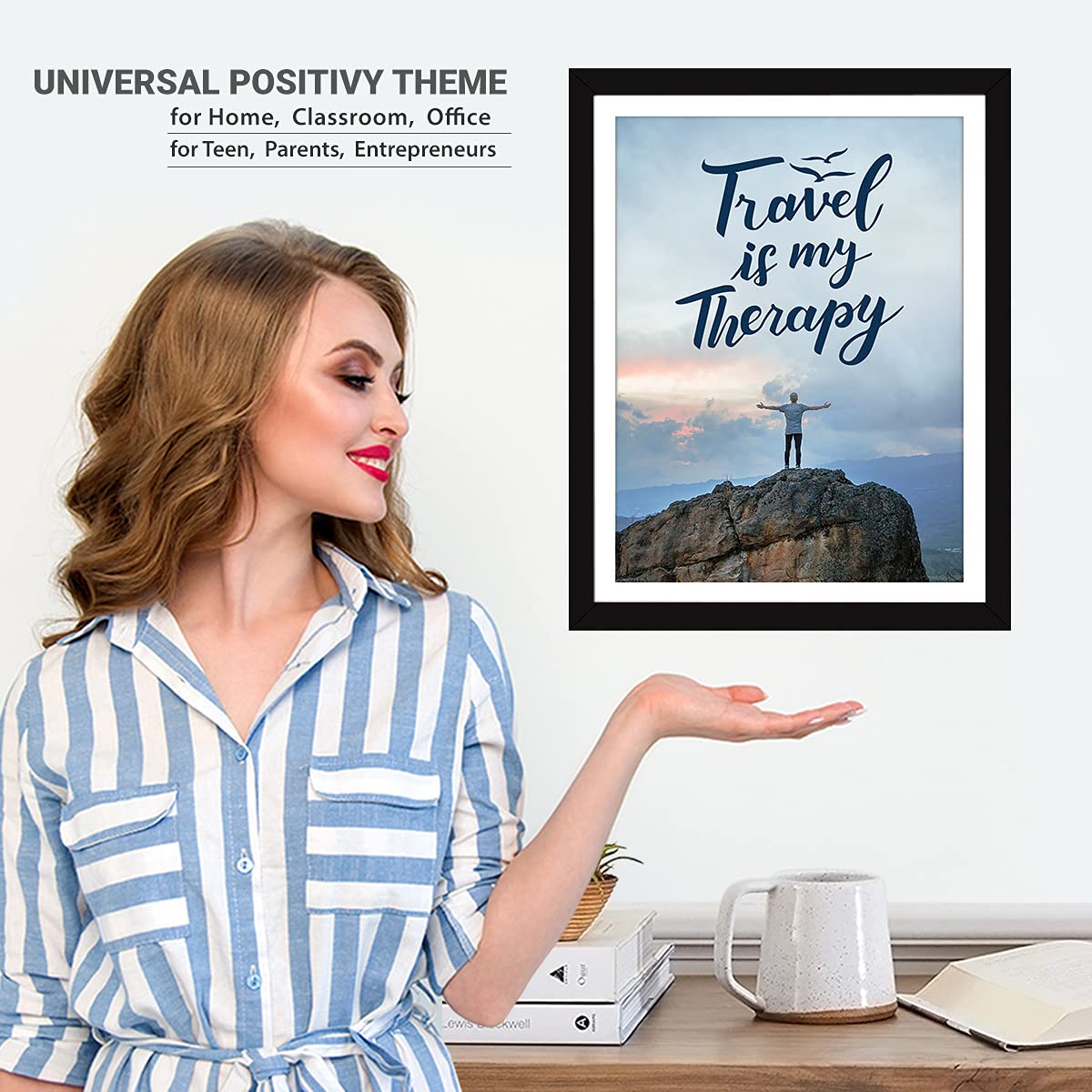 Travel Quotes Walls Frames