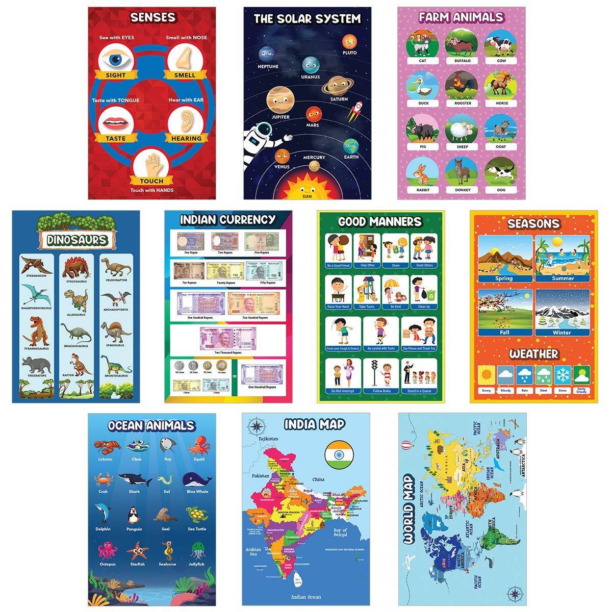 Kids Educational - Set of 20