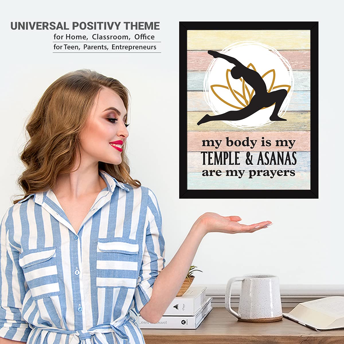 Yoga Quotes Wall Frames