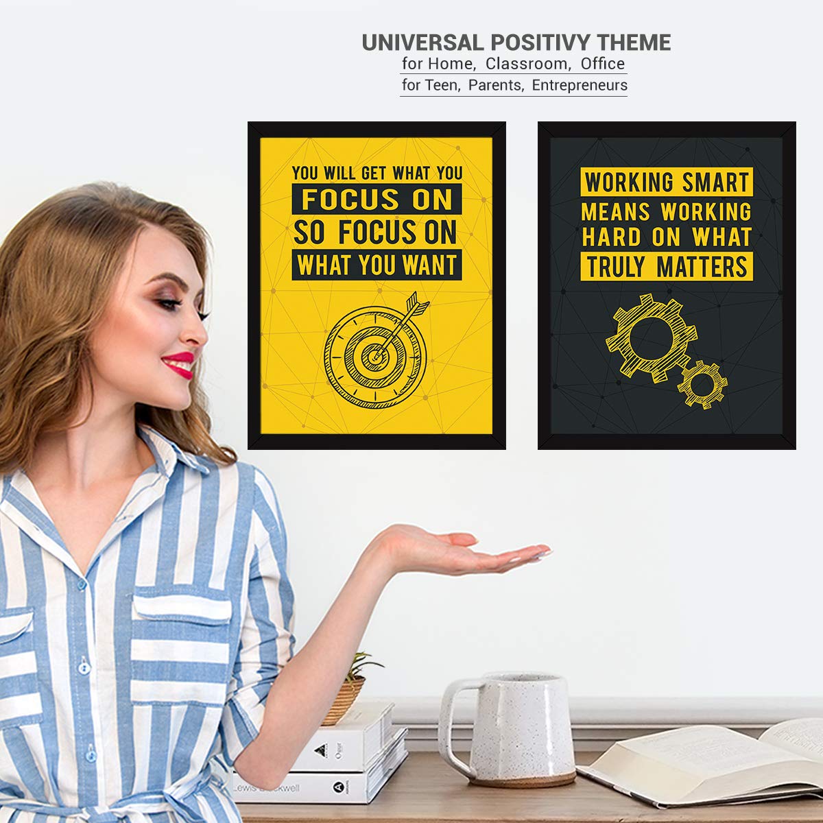 Motivational Quotes (Set of 4)