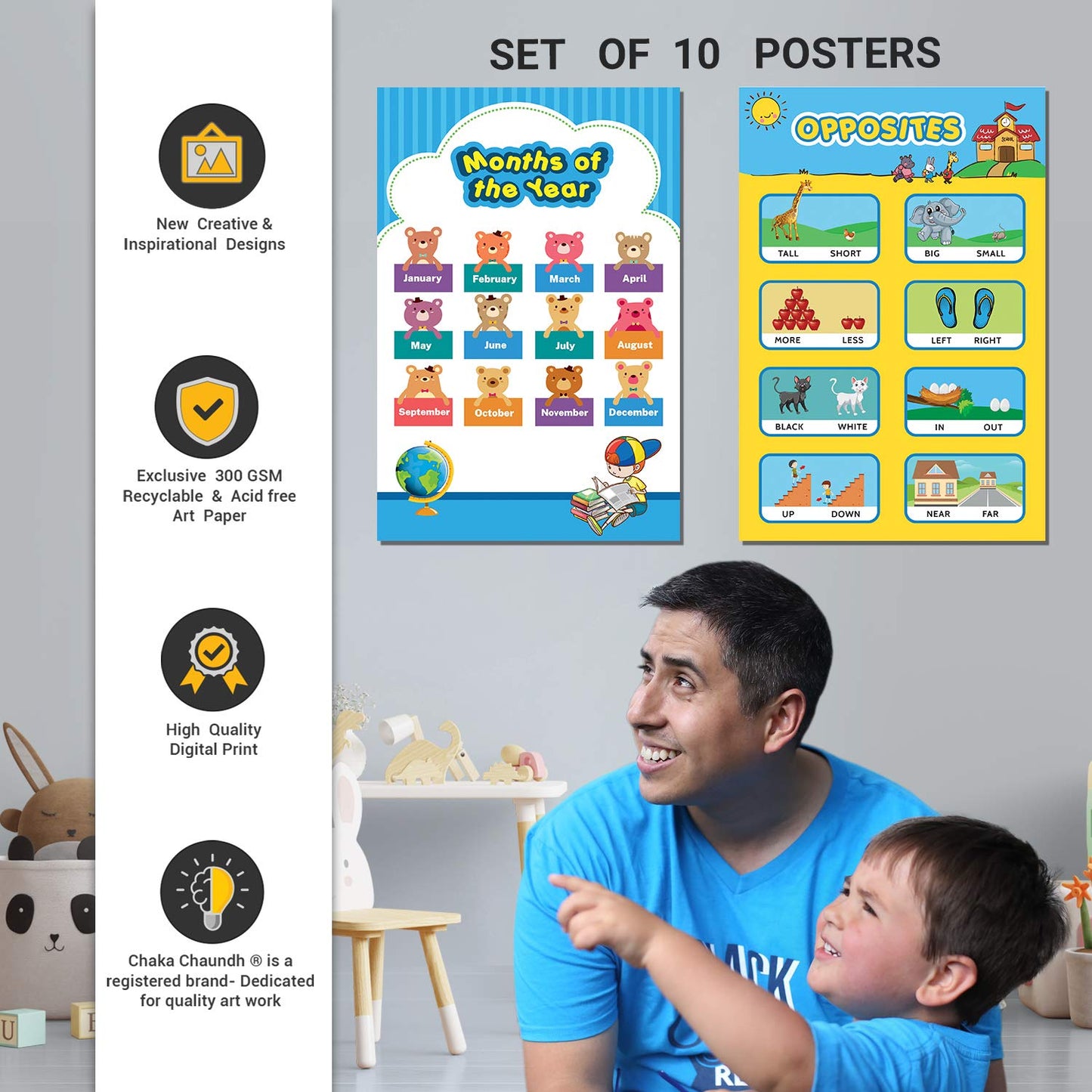 Kids Educational - Set of 10