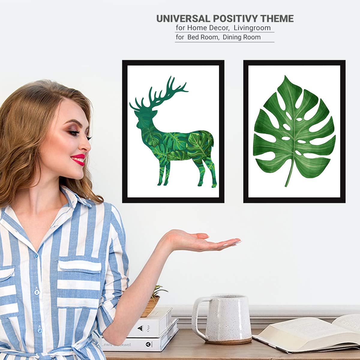 Wall Paintings (Set of 4)