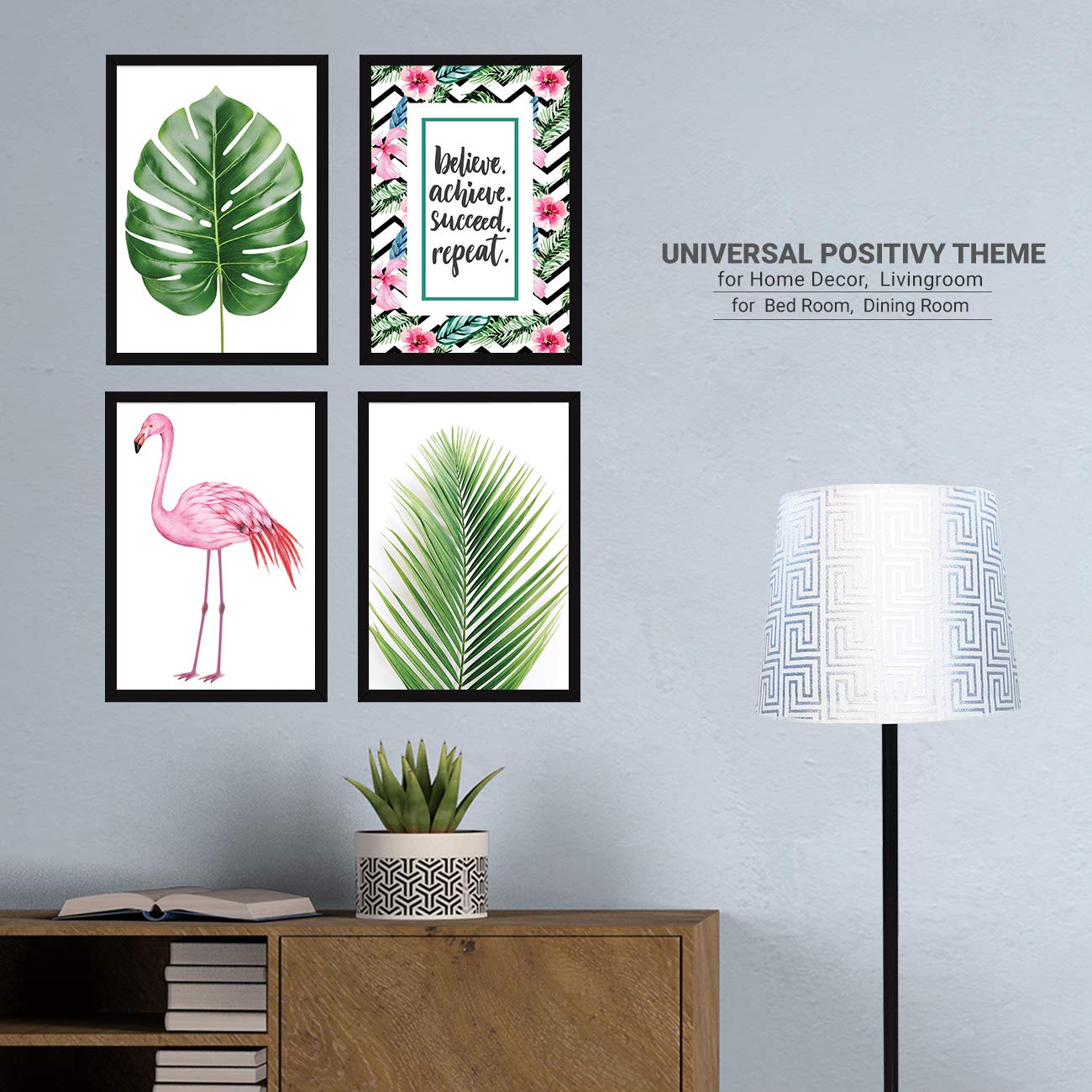 Wall Paintings (Set of 4)
