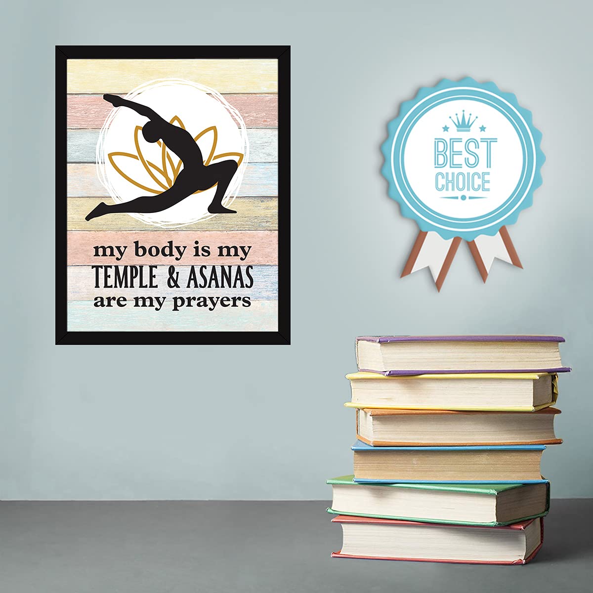 Yoga Quotes Wall Frames