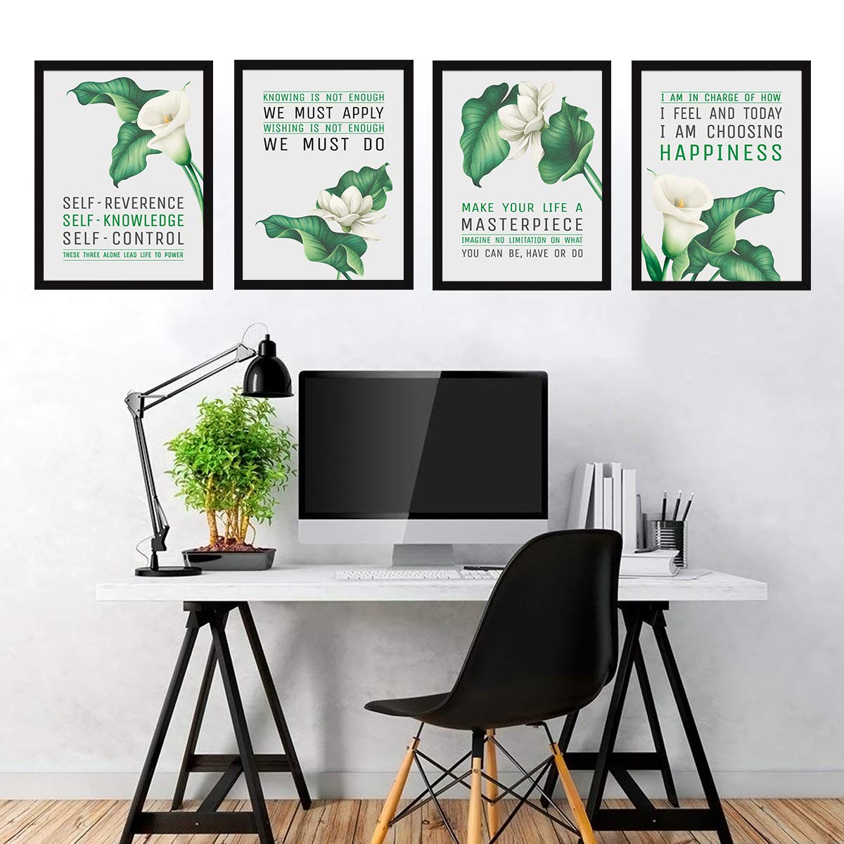 Motivational Quotes (Set of 4)