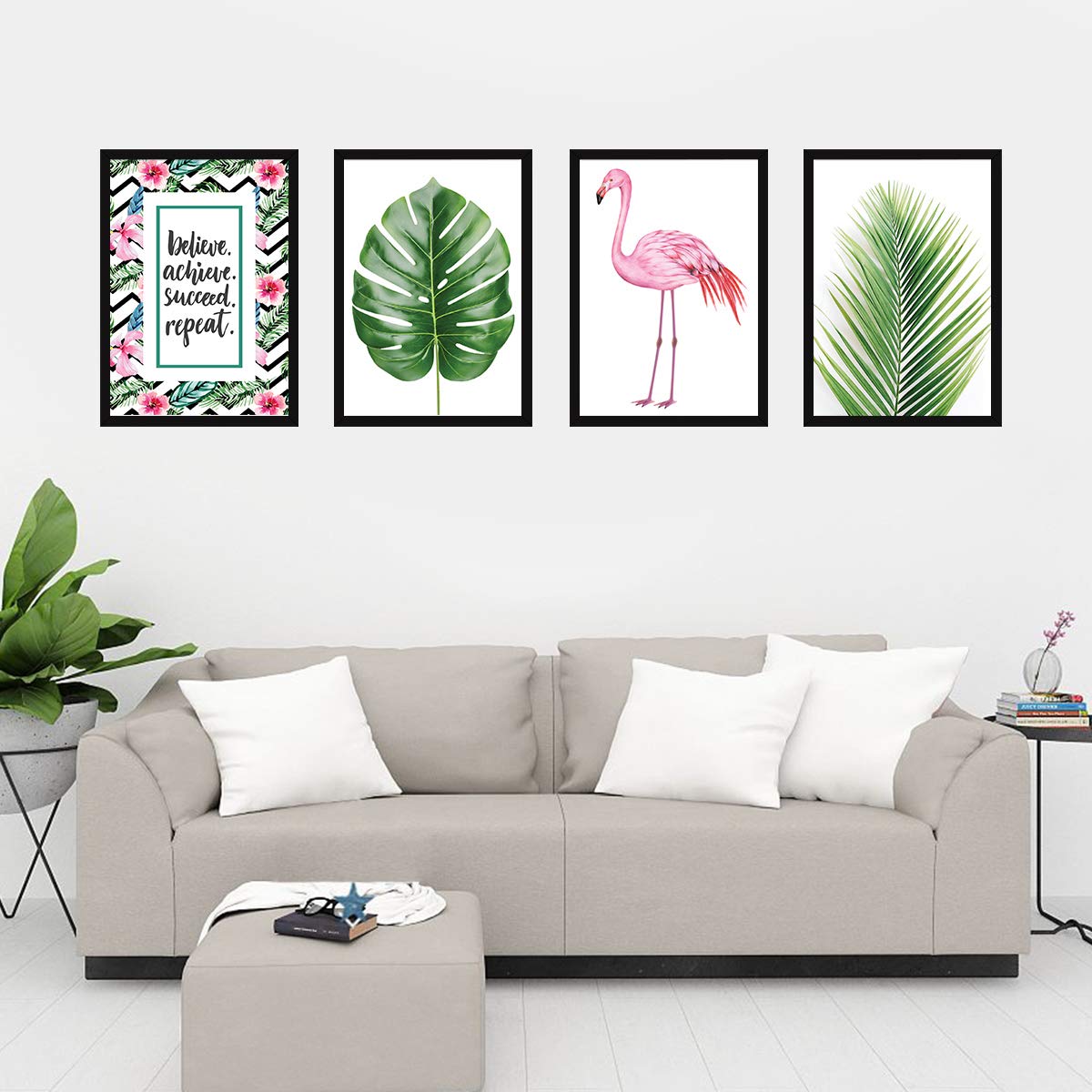 Wall Paintings (Set of 4)