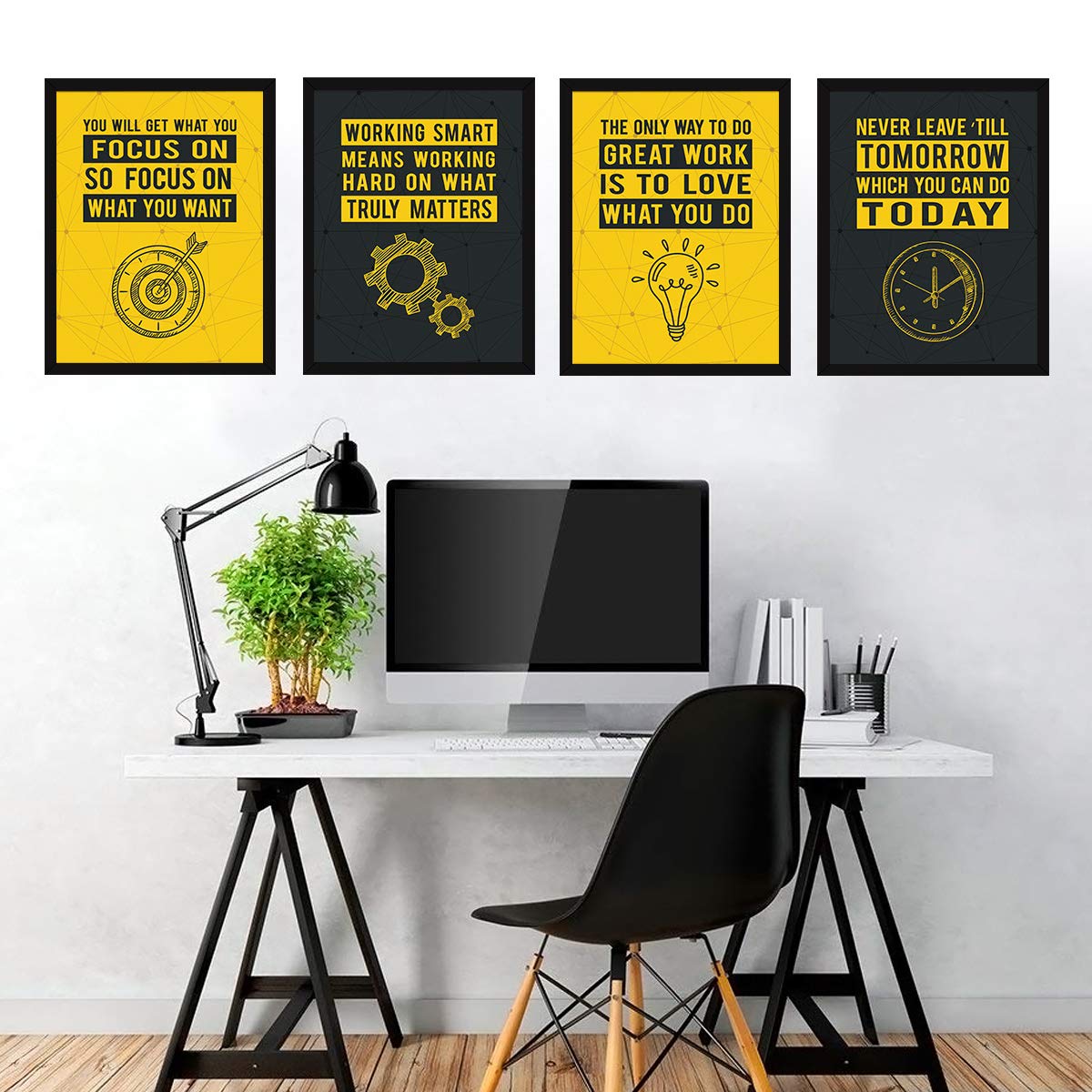 Motivational Quotes (Set of 4)