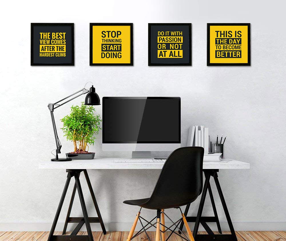 Motivational Quotes (Set of 4)