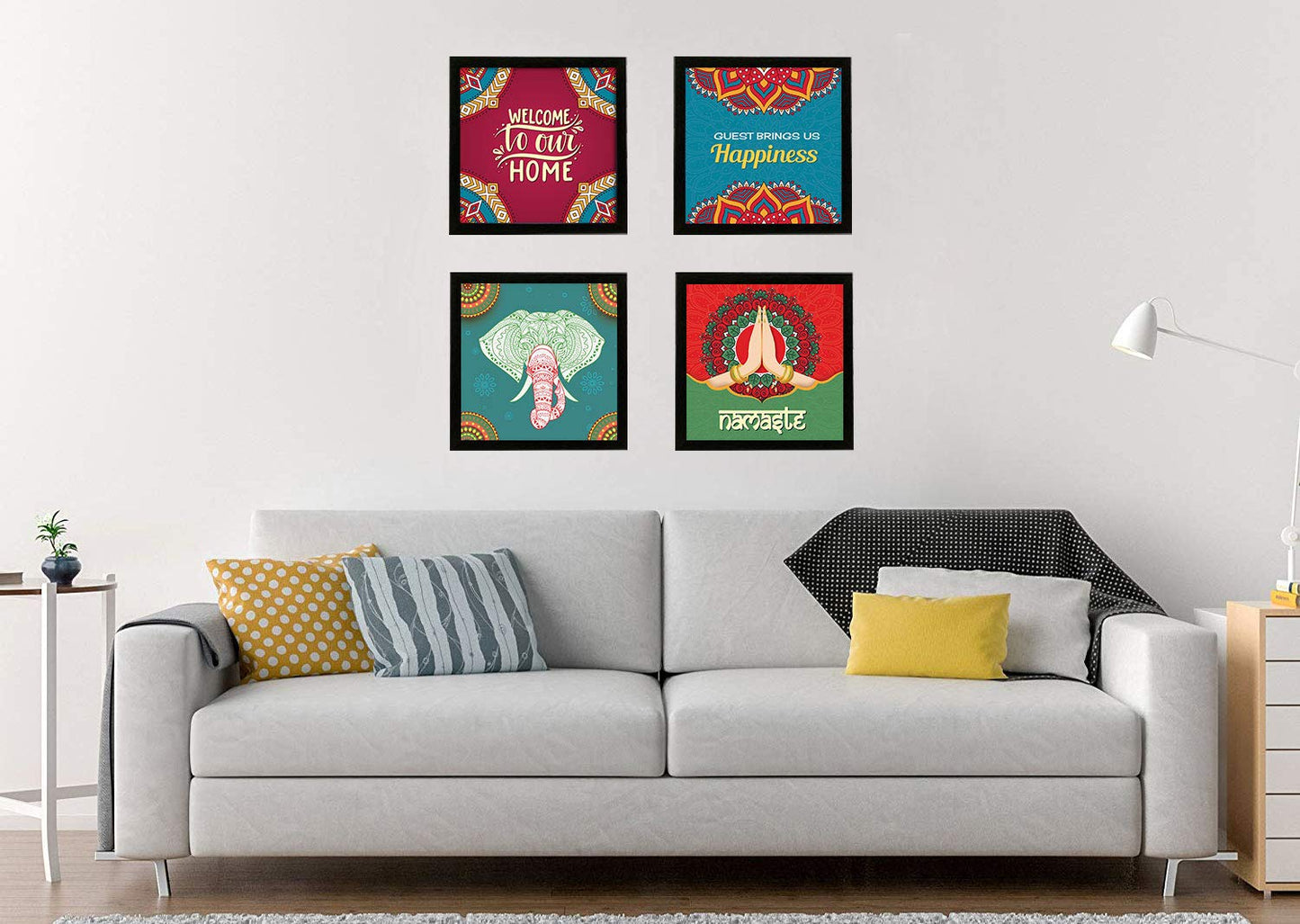 Family Quotes (Set of 4)