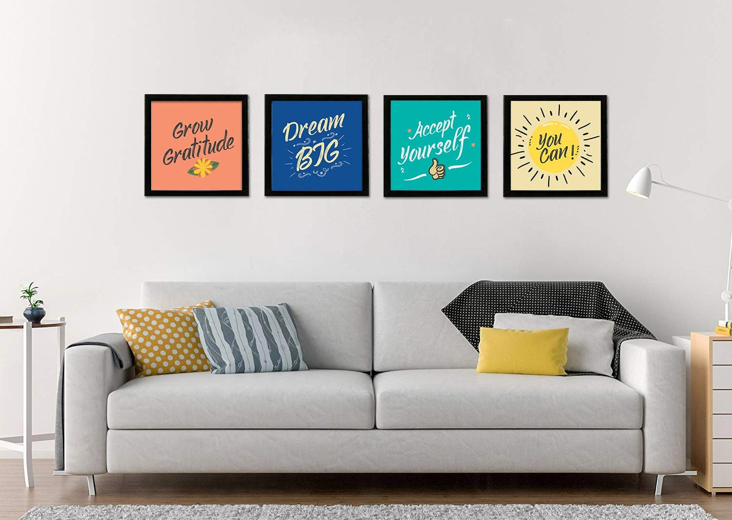 Motivational Quotes (Set of 4)