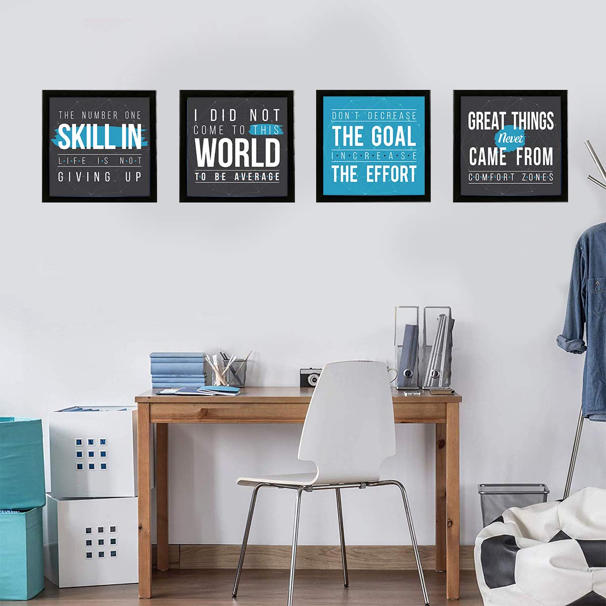 Motivational Quotes (Set of 4)
