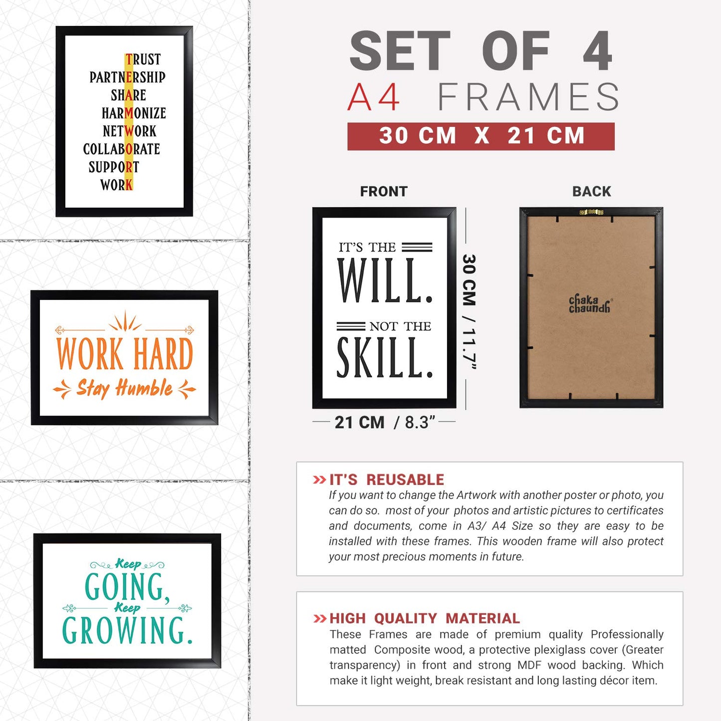 Office Quotes (Set of 8)