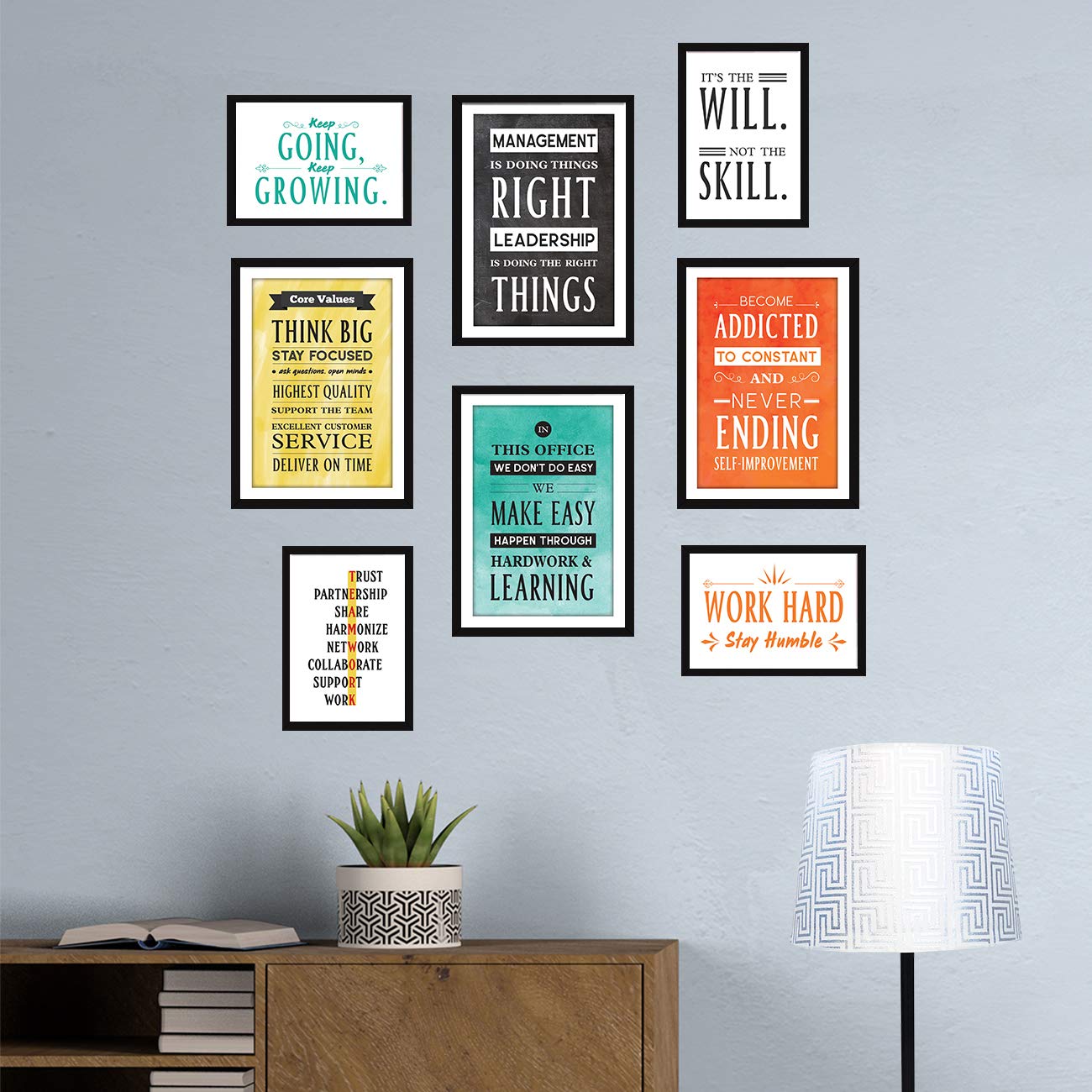 Office Quotes (Set of 8)