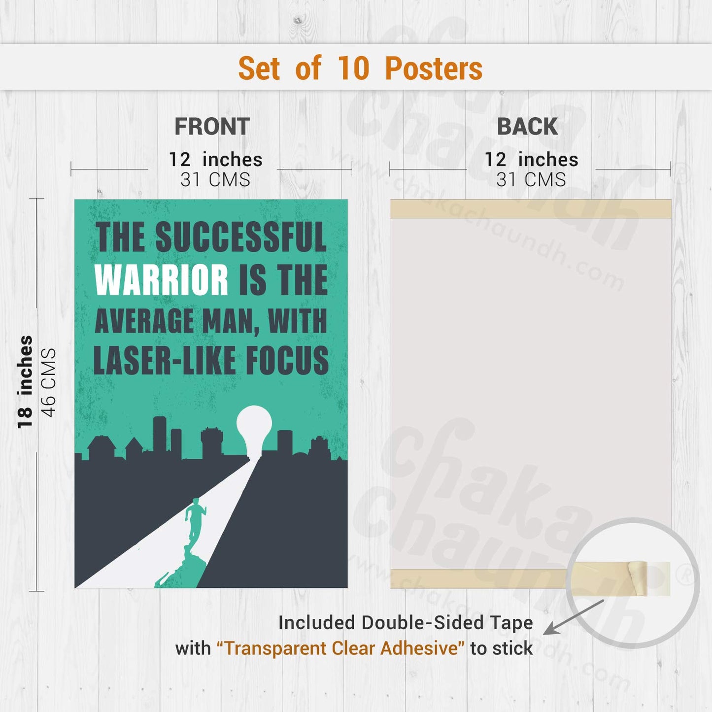 Motivational Poster (Set of 10)