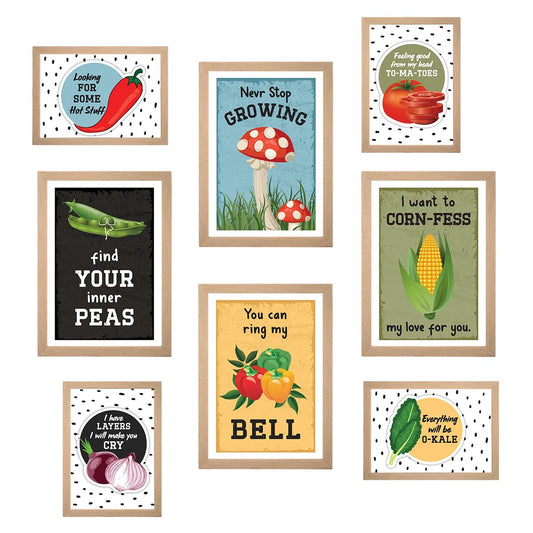 Kitchen Quotes (Set of 8)