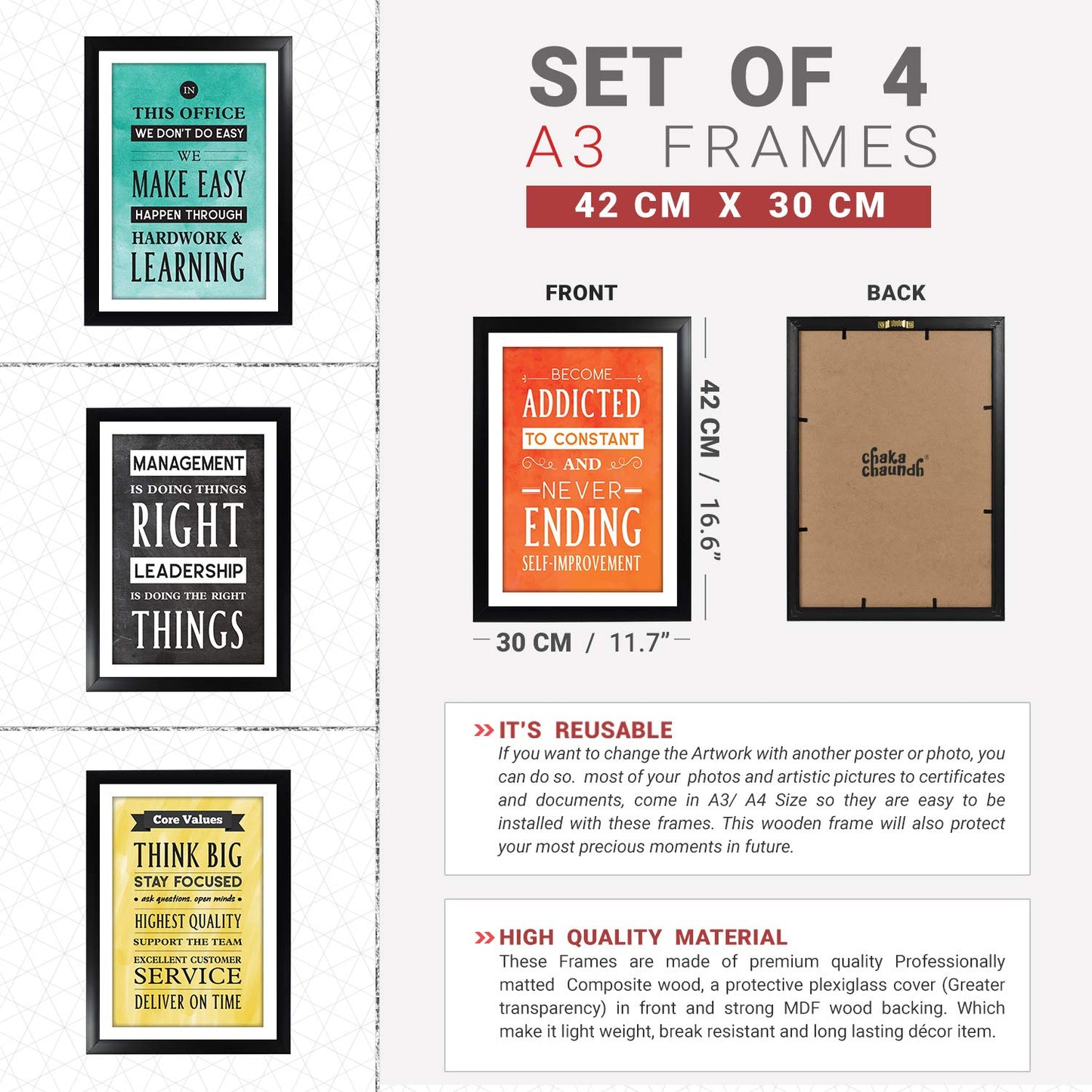 Office Quotes (Set of 8)